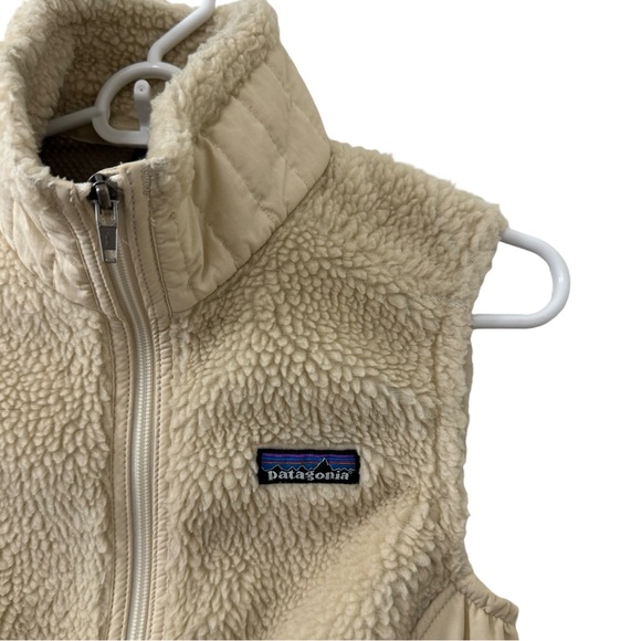 Patagonia Women's Retro-X Vest in Natural W/Rice Paper Woman’s XS - Picture 2 of 4